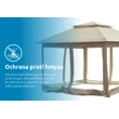 Zahradní altán Marimex Vista 3x3 m - béžový (poškozený obal)