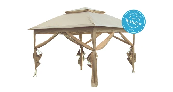 Zahradní altán Marimex Vista 3x3 m - béžový (poškozený obal)