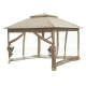 Zahradní altán Marimex Vista 3x3 m - béžový (poškozený obal)