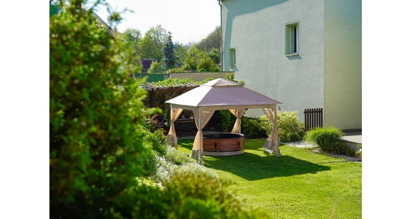 Zahradní altán Marimex Vista 3x3 m - béžový (poškozený obal)