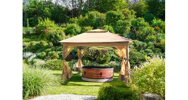 Zahradní altán Marimex Vista 3x3 m - béžový (poškozený obal)