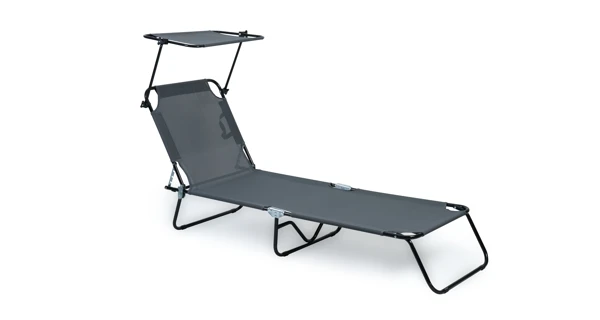 Zahradní lehátko Makdeburg - antracit