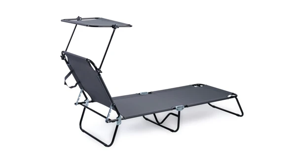 Zahradní lehátko Makdeburg - antracit