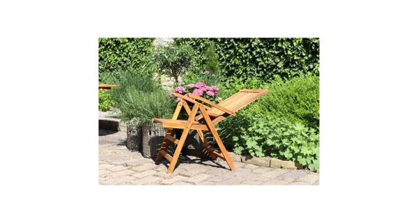 Zahradní set Viet - akácie (1x stůl + 6x židle)