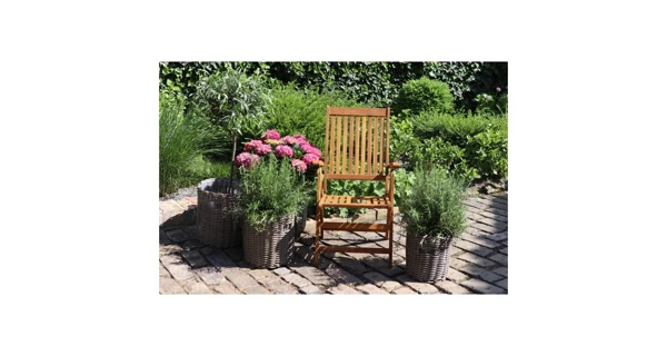 Zahradní set Viet - akácie (1x stůl + 6x židle)