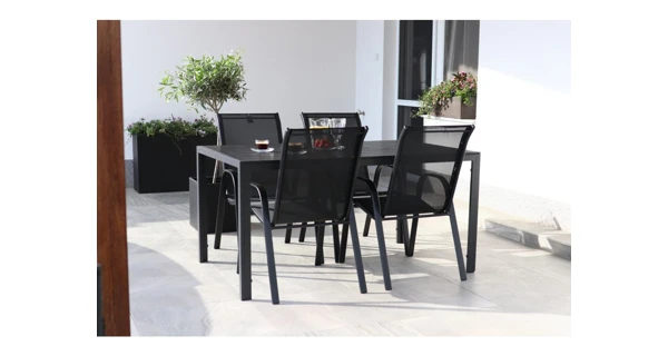 Zahradní set Viking L (1x stůl + 4x židle Ramada)