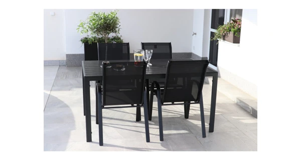 Zahradní set Viking L (1x stůl + 4x židle Ramada)