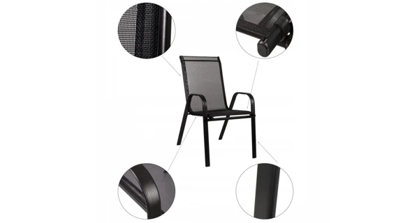 Zahradní set Viking XL (1x stůl + 6x židle Ramada)