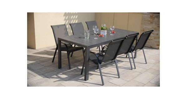 Zahradní set Viking XL (1x stůl + 6x židle Ramada)