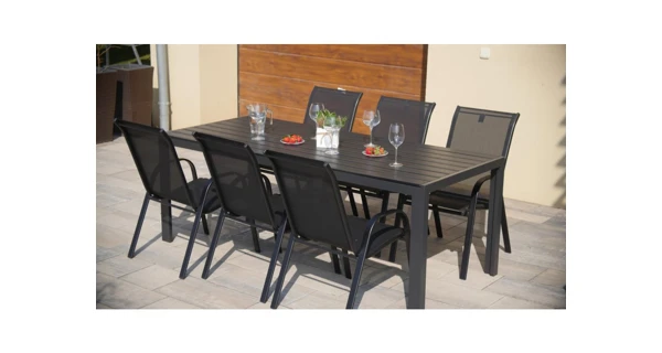 Zahradní set Viking XL (1x stůl + 6x židle Ramada)