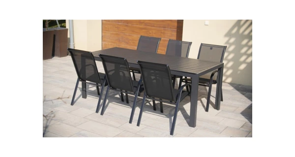 Zahradní set Viking XL (1x stůl + 6x židle Ramada)