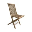 Zahradní skládací židle Clasic - teak, 2 ks