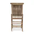 Zahradní skládací židle Clasic - teak, 2 ks