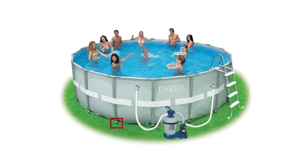 Základna nohy k bazénu Florida Grey/Florida Premium Grey