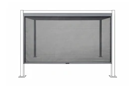 Zástěna Marimex 3 m pro bioklimatickou pergolu, tmavě šedá