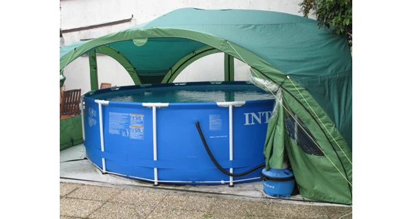 Zastřešení bazénu - Pool House XXL