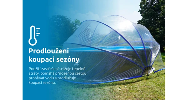 Zastřešení Marimex Pool House Cabrio - 5 m (poškozený obal)