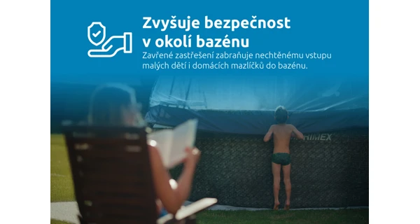 Zastřešení Marimex Pool House Control - 3,05 m pro bazény s ocelovou stěnou