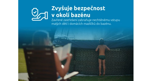 Zastřešení Marimex Pool House Control - 3,05 m pro rámové bazény