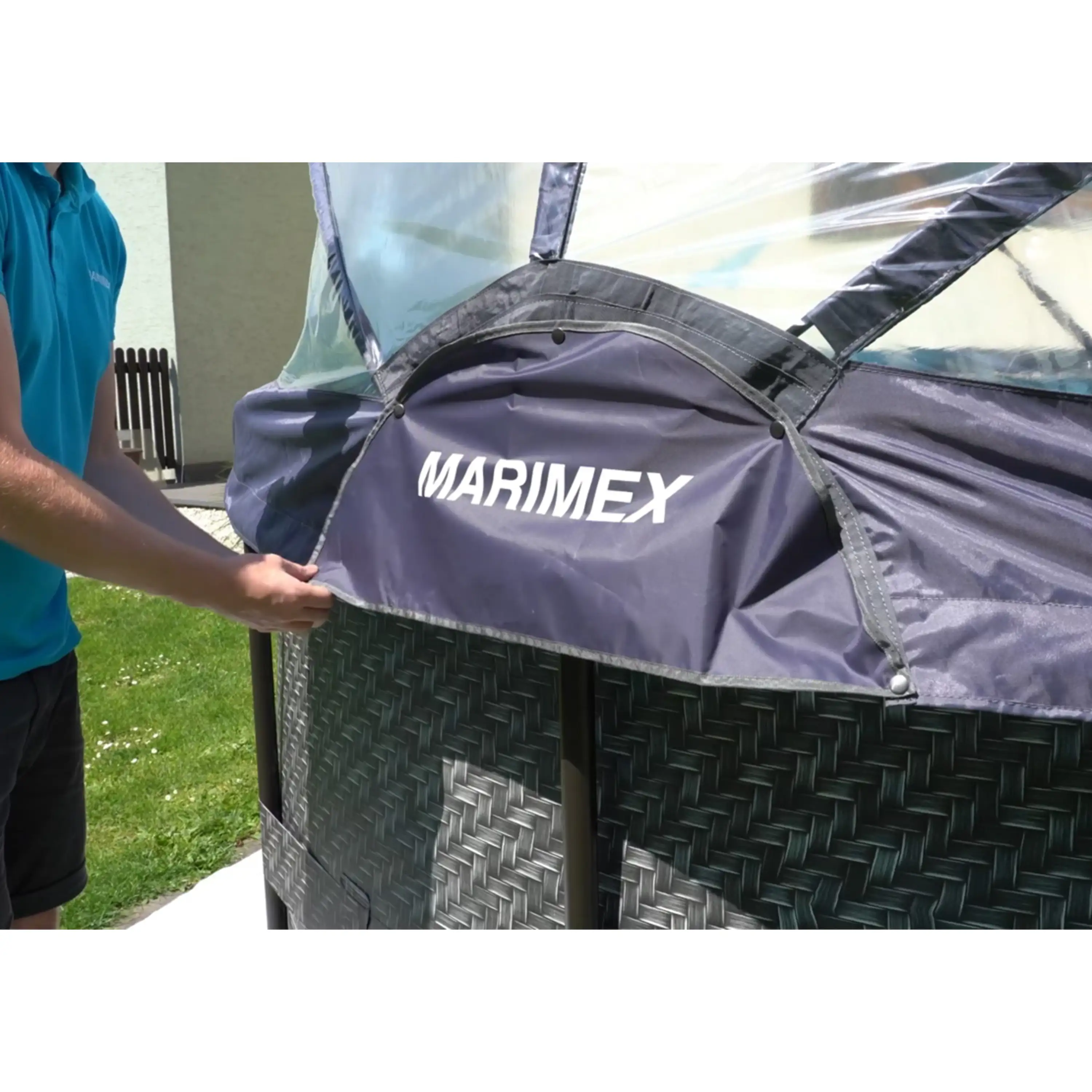 Marimex | Zastřešení Marimex Pool House Control - 3,05 m pro rámové bazény | 10970565 Obrázek