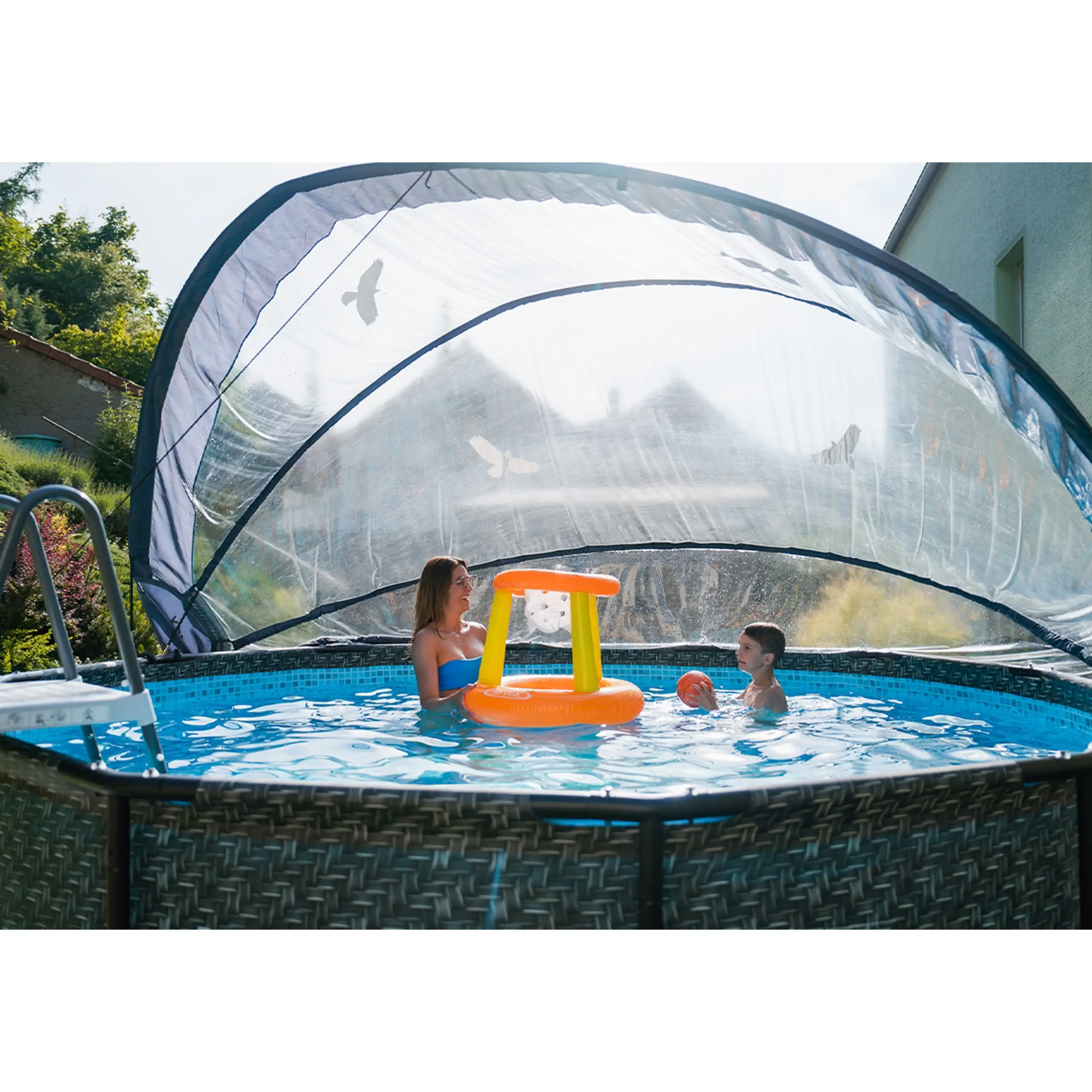 Marimex | Zastřešení Marimex Pool House Control - 3,05 m pro rámové bazény | 10970565 Obrázek