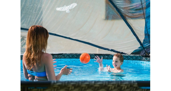 Zastřešení Marimex Pool House Control - 3,05 m pro rámové bazény (poškozený obal)