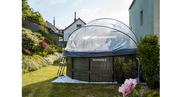 Zastřešení Marimex Pool House Control - 3,05 m pro rámové bazény (poškozený obal)