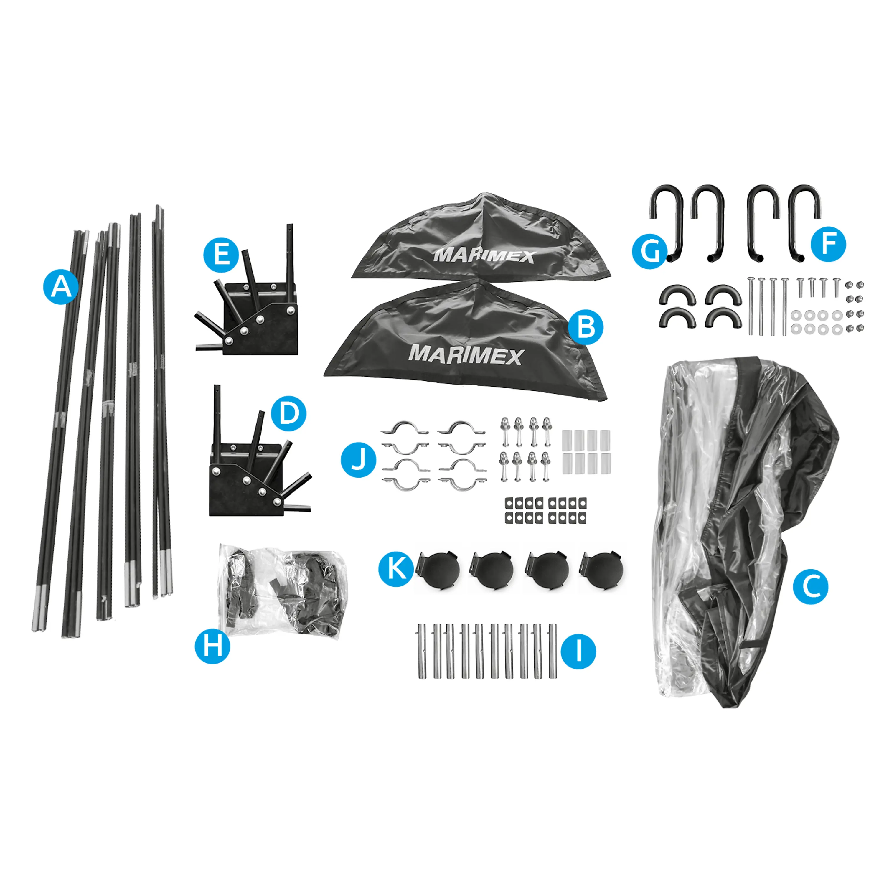 Marimex | Zastřešení Marimex Pool House Control - 3,66 m pro rámové bazény | 10970566 Obrázek