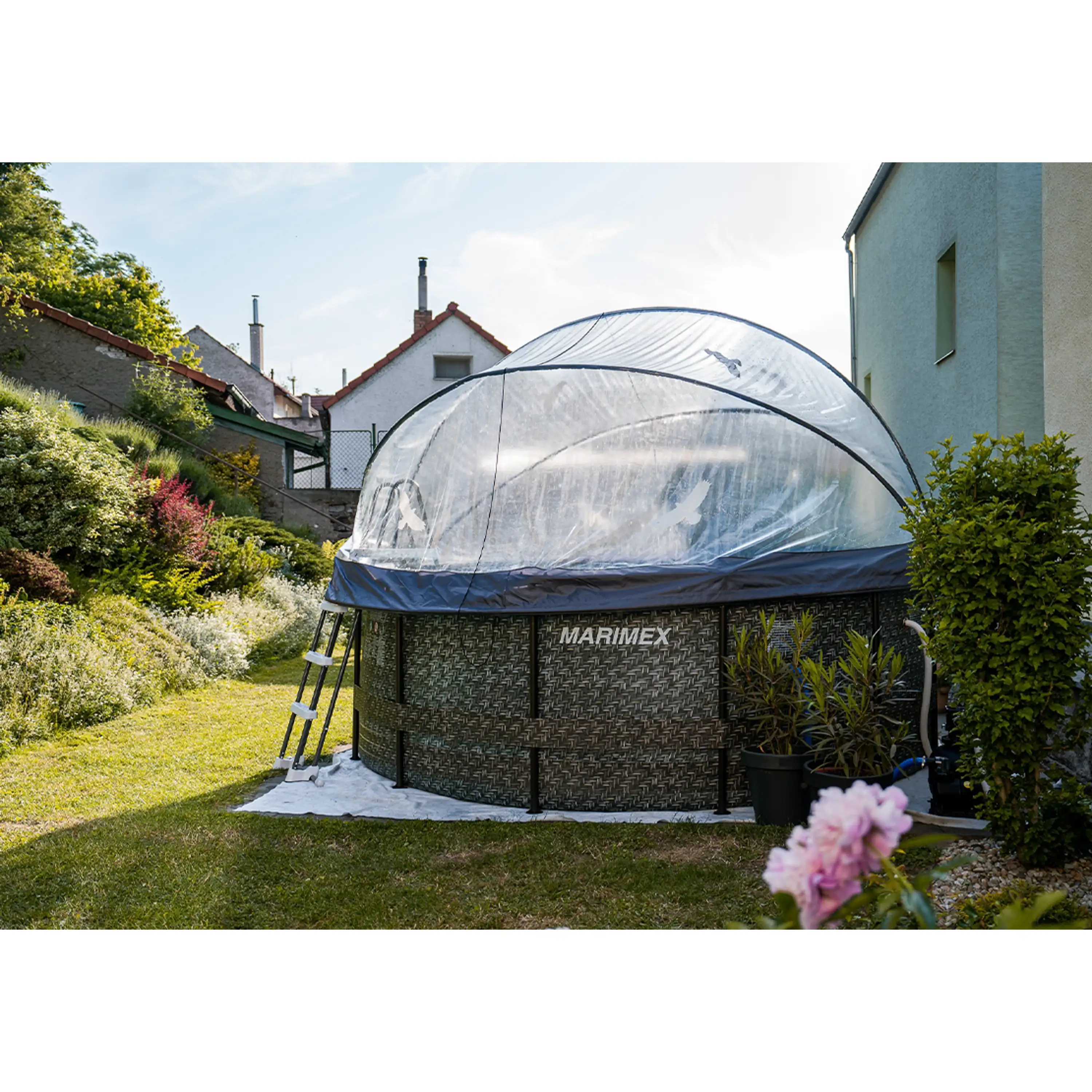 Marimex | Zastřešení Marimex Pool House Control - 3,66 m pro rámové bazény | 10970566 Obrázek