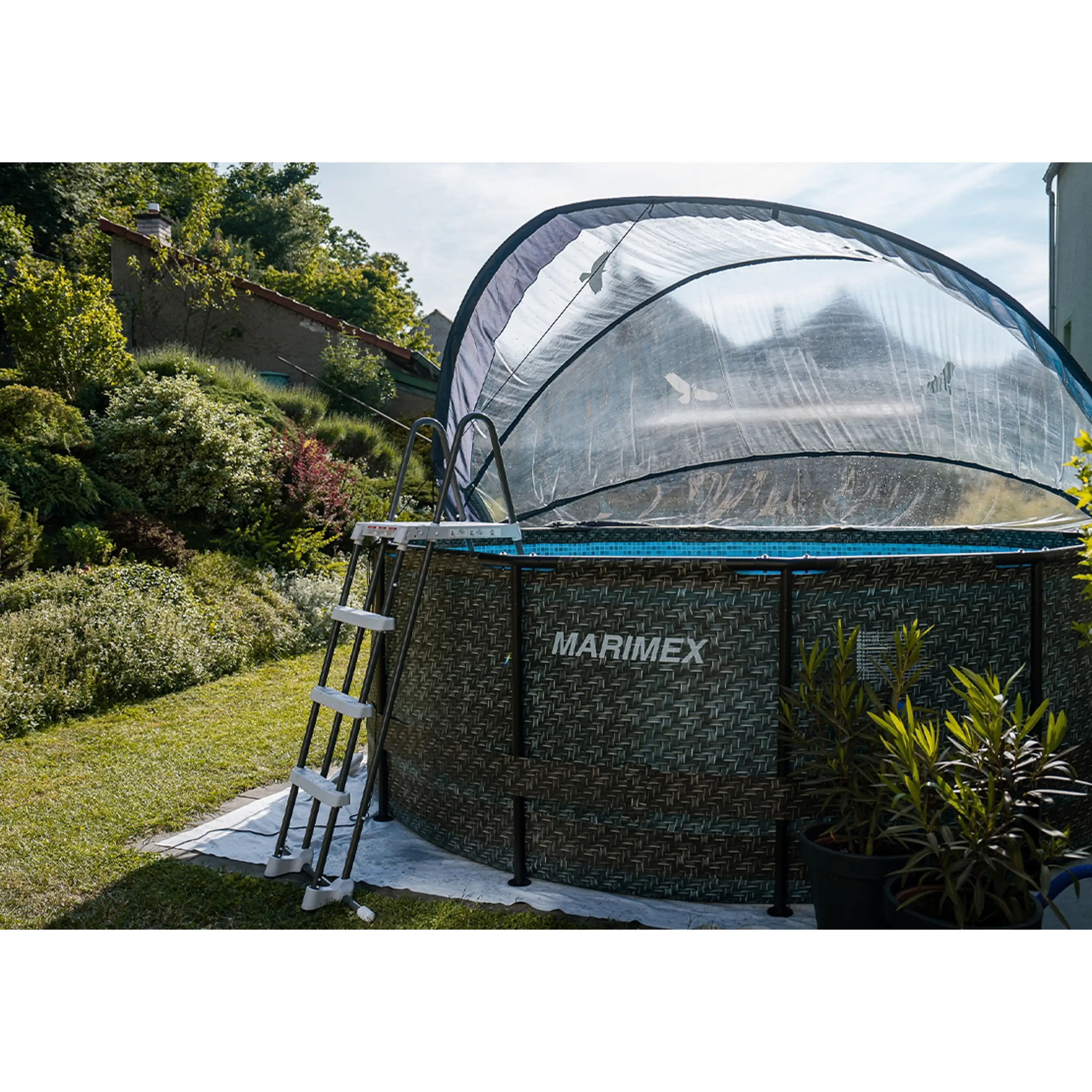 Marimex | Zastřešení Marimex Pool House Control - 3,66 m pro rámové bazény | 10970566 Obrázek