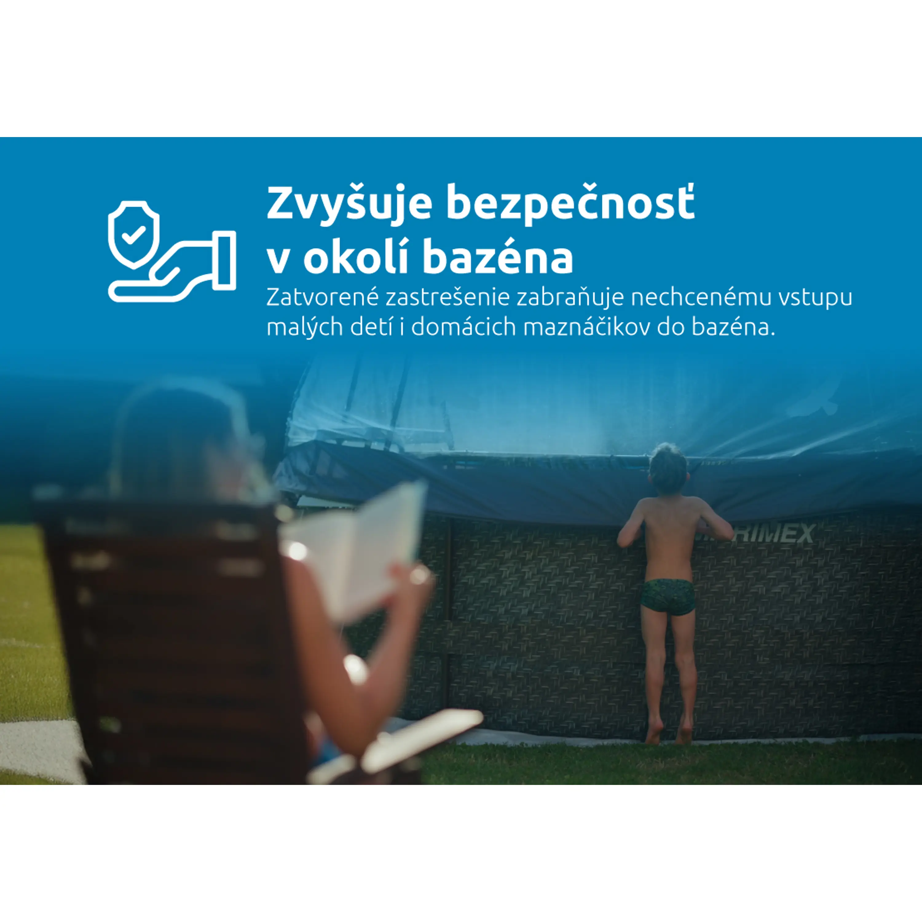 Marimex | Zastřešení Marimex Pool House Control - 3,66 m pro rámové bazény | 10970566 Obrázek