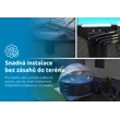 Zastřešení Marimex Pool House Control - 4,57 m pro bazény s ocelovou stěnou