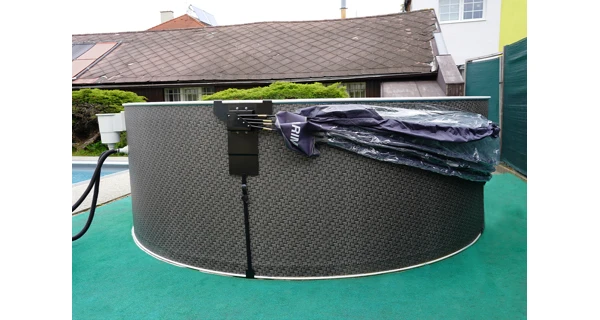 Zastřešení Marimex Pool House Control - 4,57 m pro bazény s ocelovou stěnou