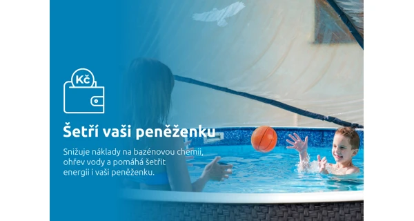 Zastřešení Marimex Pool House Control - 4,57 m pro bazény s ocelovou stěnou