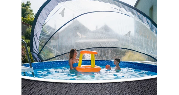 Zastřešení Marimex Pool House Control - 4,57 m pro bazény s ocelovou stěnou (poškozený obal)