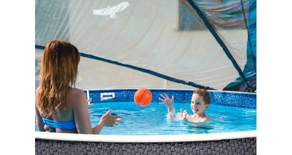 Zastřešení Marimex Pool House Control - 4,57 m pro bazény s ocelovou stěnou (poškozený obal)