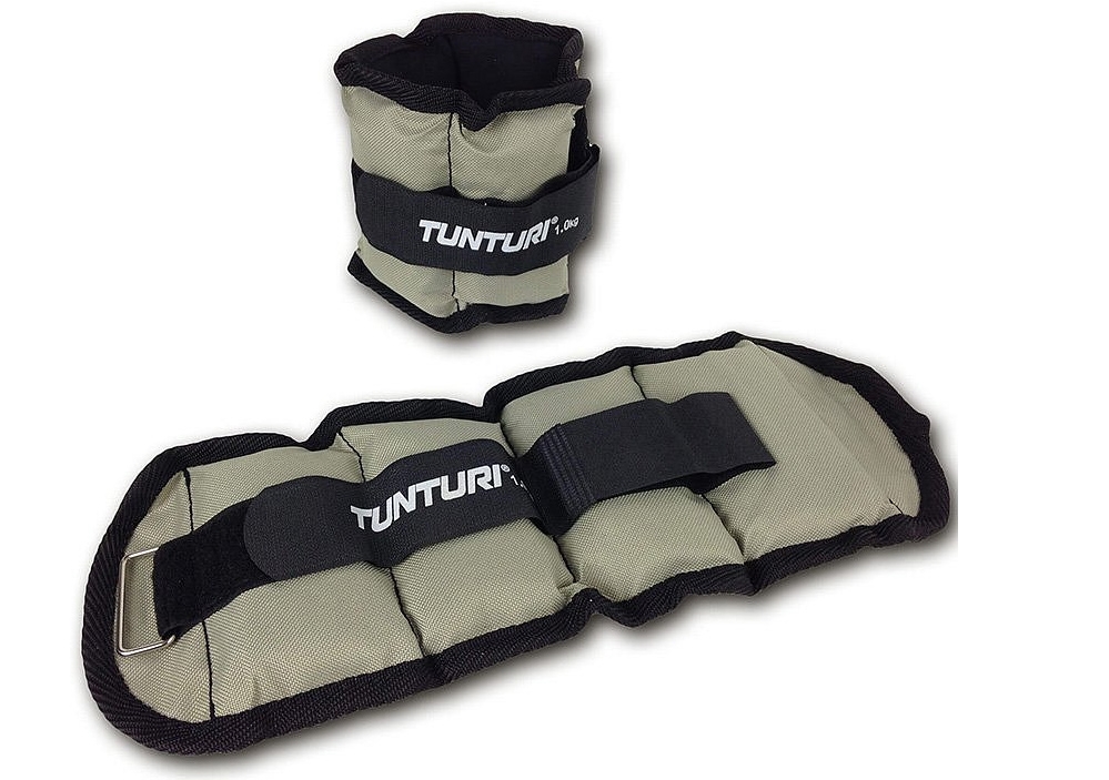 TUNTURI Závaží na zápěstí/kotník TUNTURI neoprén 2 x 1 kg