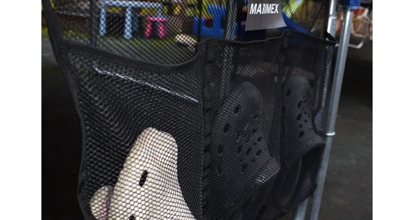 Závěsná kapsa k trampolíně - na boty