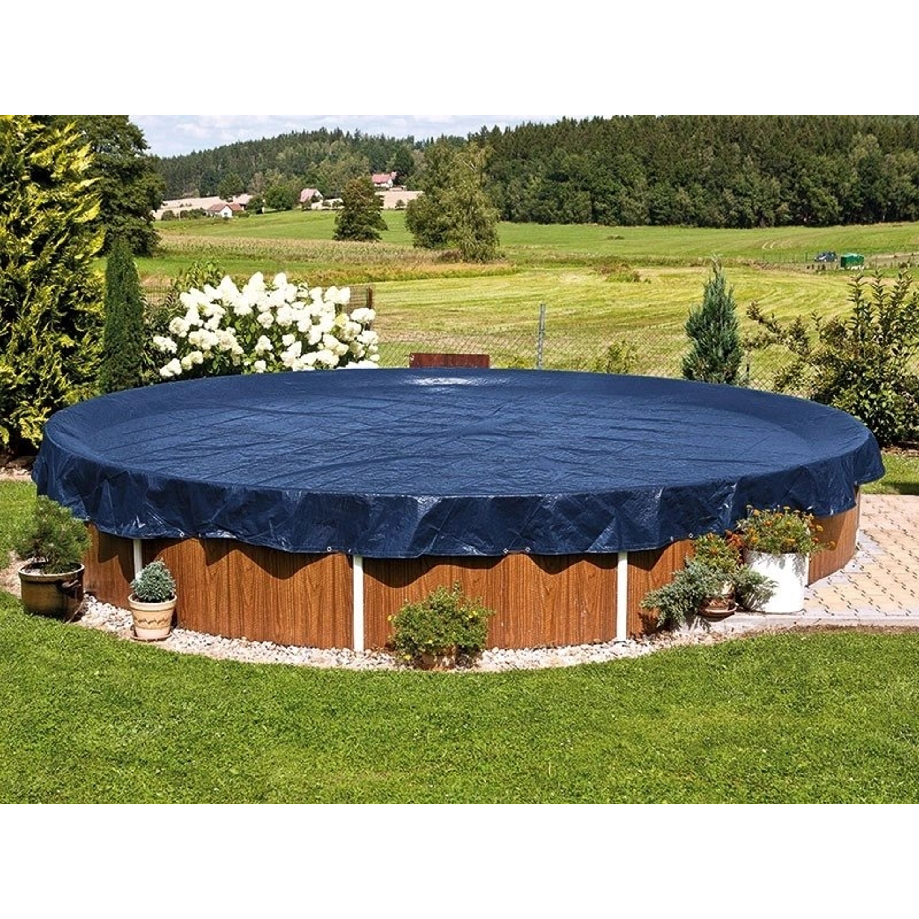 Marimex | Zimní krycí plachta PREMIUM pro bazény 7,3 x 3,7 m | 10421026 Obrázek